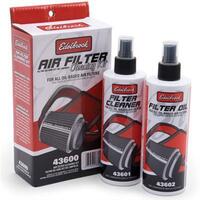 Edelbrock Air Filter Cleaner/Oil Recharger Clear 10 oz. Cleaner 10 oz. Oil Kit EB43600