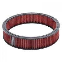Edelbrock Air Cleaner Element Pro-Flo Round 14.00 Diameter Cotton Gauze Pro-Charge Stripe Red Each EB43666