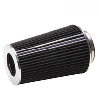 Edelbrock Air Filter Element Pro-Flow Conical Cotton Gauze Black 10.5 in. Length Each EB43690