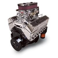 Edelbrock Crate Engine Performer Dual-Quad 9:1 315 hp 372 ft.-lbs. Torque EnduraShine For Chevrolet 350 Each EB45014