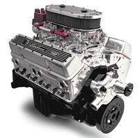 Edelbrock Crate Engine Performer Dual-Quad 9.0:1 315 hp 372 ft.-lbs. Torque EnduraShine For Chevrolet 350 Each EB45024