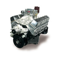 Edelbrock Crate Engine Performer 8.5:1 310 hp 375 ft.-lbs. Torque Polished Parts Short Water Pump For Chevrolet 350 Each EB45111