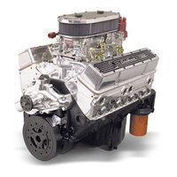 Edelbrock Crate Engine Performer 9.0:1 320 hp 382 ft.-lbs. Torque As-Cast Electric Choke Carb For Chevrolet 350 Each EB45400