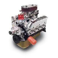 Edelbrock Crate Engine Performer RPM Dual-Quad 9.9:1 449 hp 417 ft.-lbs. Torque EnduraShine Front Sump For Ford 347 EB45464