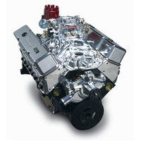 Edelbrock Crate Engine Performer RPM 9.5:1 410 hp 408 ft.-lbs. Torque Polished For Chevrolet 350 Each EB45601