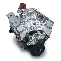 Edelbrock Crate Engine Performer RPM Air-Gap 9.5:1 410 hp 408 ft.-lbs. Torque Polished For Chevrolet 350 Each EB45701