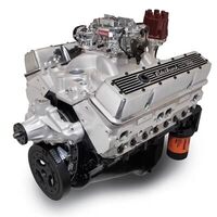 Edelbrock Crate Engine Performer Hi-Torque 9.0:1 363 hp 405 ft-lbs. Torque Satin For Chevrolet Small Block Each EB46410