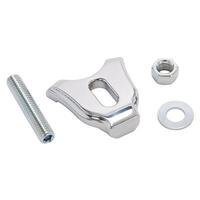 Edelbrock Distributor Hold-Down Clamp Steel Chrome Stud Mount For Chevrolet Each EB4802