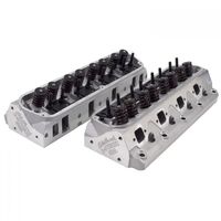 Edelbrock Cylinder Heads E-Street Aluminium Assembled 60cc Chamber 170cc Intake Runner For Ford 289 302 351W Pair EB5025