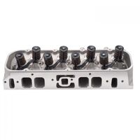 Edelbrock Cylinder Head E-Street Aluminium Assembled 110cc Combustion Chamber Oval Port For Chevrolet Big Block Each EB50459