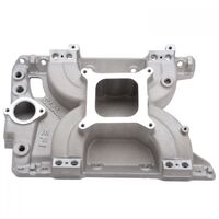 Edelbrock Intake Manifold Torker II EFI Aluminium Natural Multi-Port Non-EGR For Pontiac V8 Each EB50565