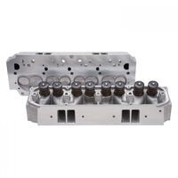 Edelbrock Cylinder Heads E-Street Aluminium Assembled 75cc Chamber 210cc Intake Runner Mopar Big Block Pair EB5090