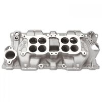 Edelbrock Intake Manifold C-26 Dual Quad Aluminium Natural Dual Square Bore Non-EGR For Chevrolet Small Block EB5425