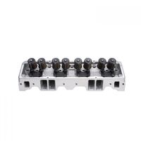 Edelbrock Cylinder Head Performer RPM Aluminium Assembled 64cc Chamber 195cc Intake Runner For Chevrolet 302 327 350 400 EB60895