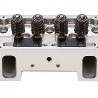 Edelbrock Cylinder Head Victor Jr 23 Degree 220cc SBC 71cc Hydraulic Roller Cam or Flat Tappet Complete Each EB61255