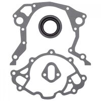 Edelbrock Gaskets Timing Cover Fiber Includes Front Seal For Ford Small Block Kit EB6991