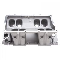 Edelbrock Intake Manifold Base Victor Tunnel Ram Aluminium Natural Multi-port For Chevrolet Big Block Each EB70855