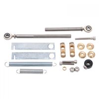 Edelbrock Throttle Linkage Kit Progressive Dual Quad Inline Mount Carter Kit EB7094