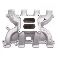 Edelbrock Intake Manifold Performer RPM LS3 Dual Plane Aluminium 4-barrel Square Bore For Chevrolet 6.0L 6.2L Each EB71197