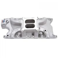 Edelbrock Intake Manifold Performer RPM Dual Plane Aluminium Natural Square Bore For Ford 289/302 Each EB7121