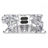 Edelbrock Intake Manifold Performer RPM Dual Plane Aluminium Polished Square Bore For Ford 351W Each EB71811