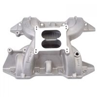 Edelbrock Intake Manifold Performer RPM Dual Plane Aluminium Natural Square Bore Mopar 413/426/440 Each EB7193