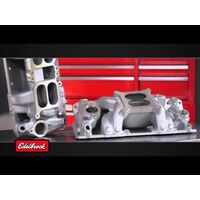 Edelbrock Intake Manifold Performer RPM Dual Plane Aluminium Polished Square Bore Mopar 413/426/440 Each EB71931