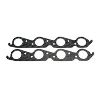 Edelbrock Exhaust Header Gaskets Composite with Steel Core 1.940 in. Round Port For Chevrolet Big Block Set EB7205