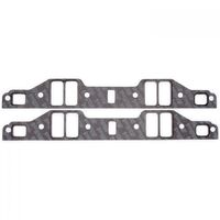 Edelbrock Gaskets Intake Manifold Composite E-Tec 2.30 in. x 1.17 in. Port .060 in. Thick Mopar 318/340/360 Set EB7276