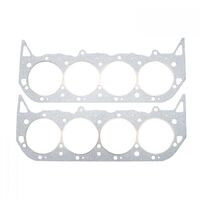 Edelbrock Head Gaskets Steel Core 4.520 in. Bore .038 in. Compressed For Chevrolet 1991 and later Gen V & VI BBC Pair EB7375