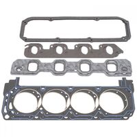 Edelbrock Gasket Kit Head Set For Ford 302 351W E-Boss Clevor For Use with Performer RPM Heads Kit EB7377