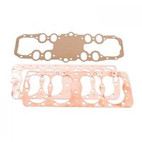 Edelbrock Gasket Kit Top End Flat Head Intake Gasket Head Gasket For Ford Each EB7383