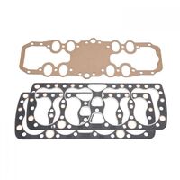 Edelbrock Gasket Kit Top End Flat Head Intake Gasket Head Gasket For Ford Each EB7384