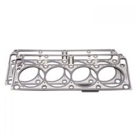 Edelbrock Head Gasket Steel Core 4.080 in. Bore .051 Compressed Thickness For Chevrolet Small Block LS2 Pair EB7387