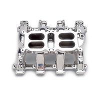 Edelbrock INTAKE MANIFOLD XX E-SHINE INTAKE MANIFOLD DUAL QUAD PERF RPM AIR GAP GM LS1 INCLUDES ELECTRONICS EB75184