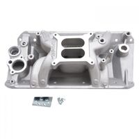 Edelbrock Intake Manifold Performer RPM Air Gap Dual Plane Aluminium Natural Square Bore AMC 290/343/390 Each EB7530