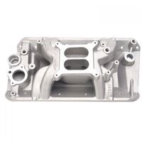 Edelbrock Intake Manifold Performer RPM Air Gap Dual Plane Aluminium Natural Square Bore AMC 304/360/401 Each EB7531