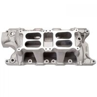 Edelbrock Intake Manifold Performer RPM Air Gap Dual Quad Aluminium Natural Square Bore For Ford 260 289 302 Each EB7535