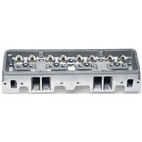 Edelbrock Cylinder Head Victor Jr. Aluminium Bare 64cc Chamber 215cc Intake Runner For Chevrolet 302 327 350 400 Each EB77569