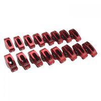 Edelbrock Rocker Arm Red Roller Rocker Arms Small Block For Chevrolet 3/8 in. Ratio 1.5 to 1 Qty 16 EB77770