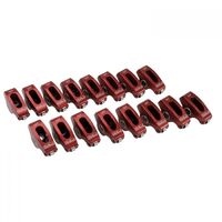 Edelbrock Rocker Arm Red Roller Rocker Arms Small Block For Ford 3/8 in. Ratio 1.6 to 1 Qty 16 EB77780