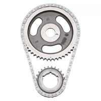 Edelbrock Timing Chain and Gear Set Performer-Link Double Roller Iron/Steel Sprockets Mopar Big Block Set EB7804