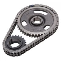 Edelbrock Timing Chain and Gear Set Performer-Link Double Roller Iron/Steel Sprockets AMC V8 Set EB7818