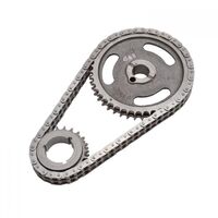 Edelbrock Timing Chain and Gear Set Performer-Link Double Roller Iron/Steel Sprockets For Ford 429/460 Set EB7830