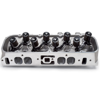 Edelbrock CYLINDER HEAD CYL HEAD BBC E-CNC 325 OVAL PORT FOR HYD ROLLER CAM COMPLETE EB79455