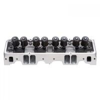 Edelbrock Cylinder Head E-CNC 185 Assembled Aluminium 64cc Chamber 185cc Intake Runner For Chevrolet Small Block Each EB79895