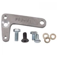 Edelbrock Throttle Cable Bracket Cast Aluminium Natural For Pontiac with Carburetor Each EB8015