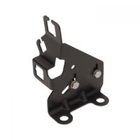 Edelbrock Throttle Cable Bracket Steel Black Powdercoated For Chevrolet Small Block Vortec with Carburetor Each EB8032