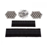 Edelbrock Head Studs 8740 Chromoly Black Oxide For Ford Flat Head Design Kit EB8502