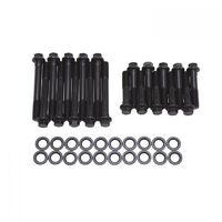 Edelbrock Cylinder Head Bolts Chromoly Hex Head Washers For Ford 351W Stock EDL Performer/Perf. RPM Heads Kit EB8553